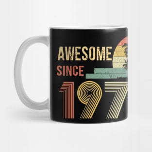 47 Years Old Awesome Since 1975 Gifts 47th Birthday Gift Mug